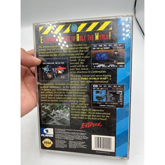 Third World War Sega CD With Original Case - Picture 5 of 7